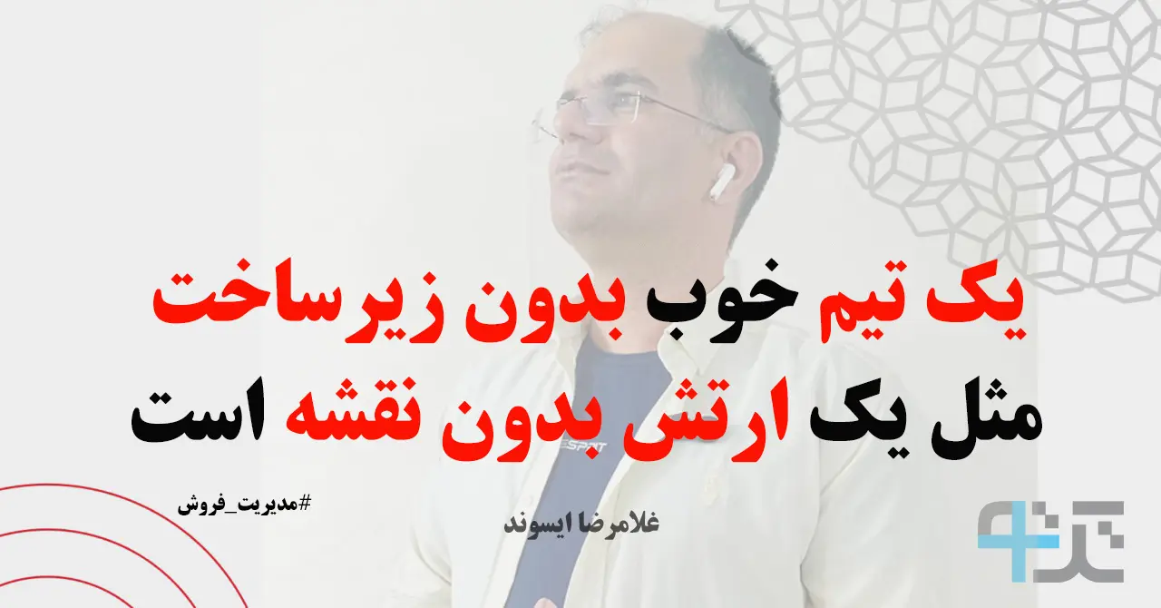 ساخت تیم فروش